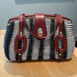 Hi Vintage Wicker Handbag